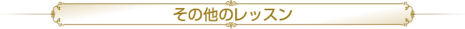 その他のレッスン